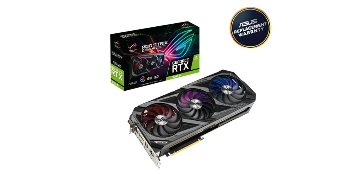 ASUS ROG Strix GeForce RTX 3060 Ti 8GB GDDR6 GPU Price In BD